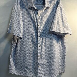 Peter Millar Button Down Short sleeve shirt Crown Bitters Boulevard Sz xl